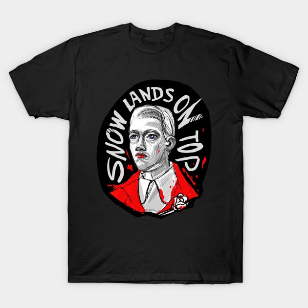 Snow lands on top T-Shirt by Daria Popkova